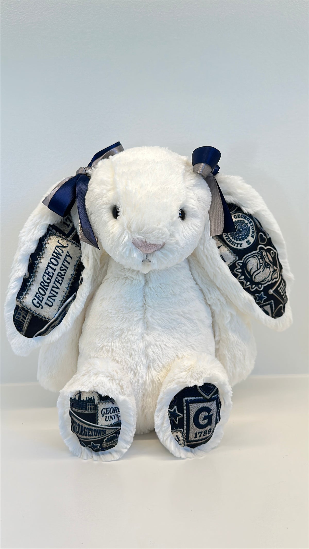 Georgetown University Custom College Jellycat Bunny