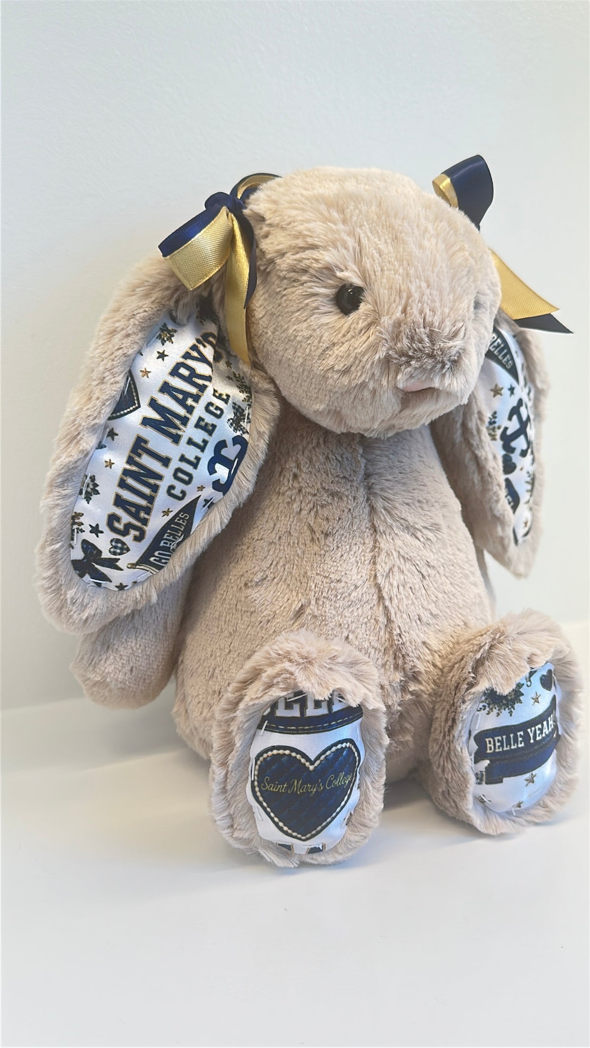 Saint Mary's College (Notre Dame, IN) Fully Custom Jellycat Bunny