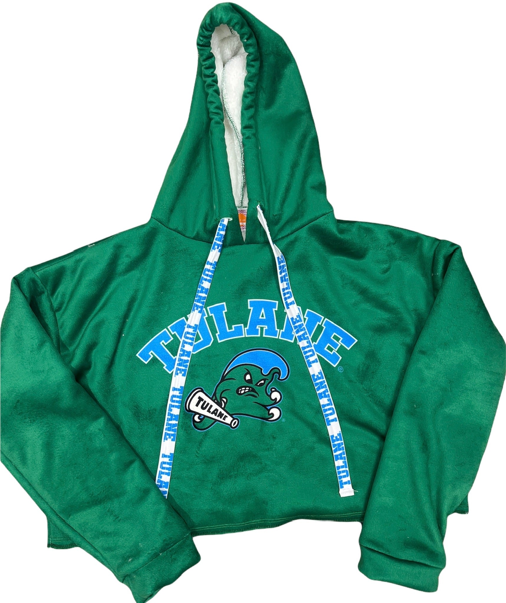 Tulane Varsity Furry Hoodie