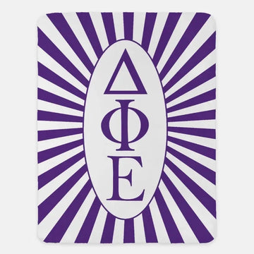 Delta Phi Epsilon XL 60x80 Blanket - Starburst