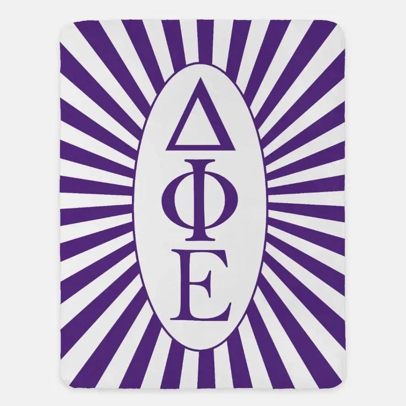 Delta Phi Epsilon XL 60x80 Blanket - Starburst