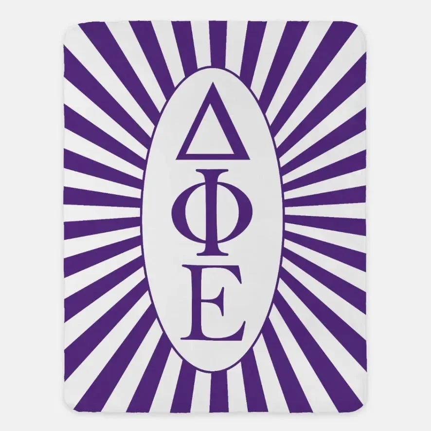Delta Phi Epsilon XL 60x80 Blanket - Starburst