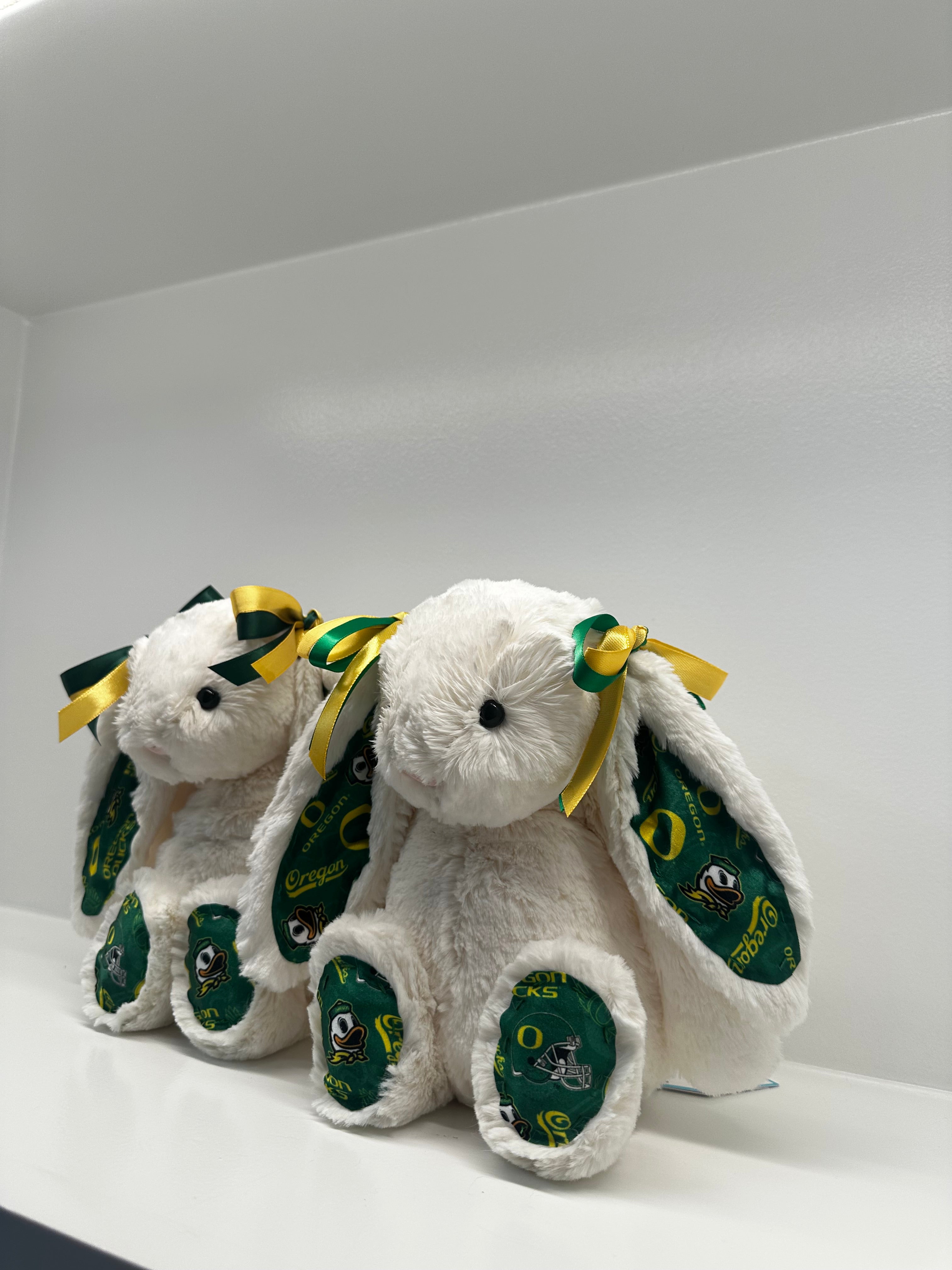 University of Oregon Custom College Jellycat Bashful Bunny