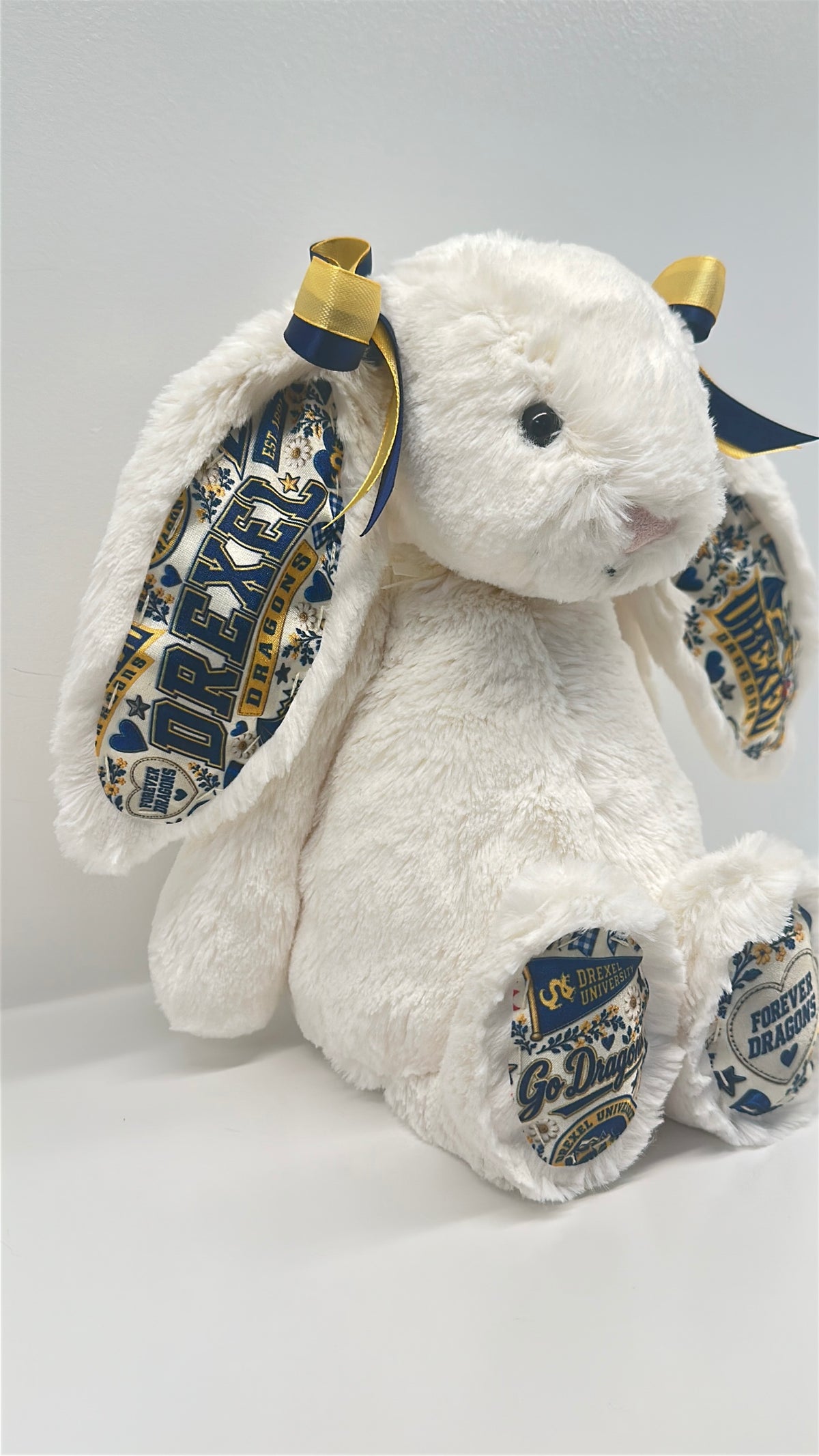 Drexel University Fully Custom Jellycat Bunny