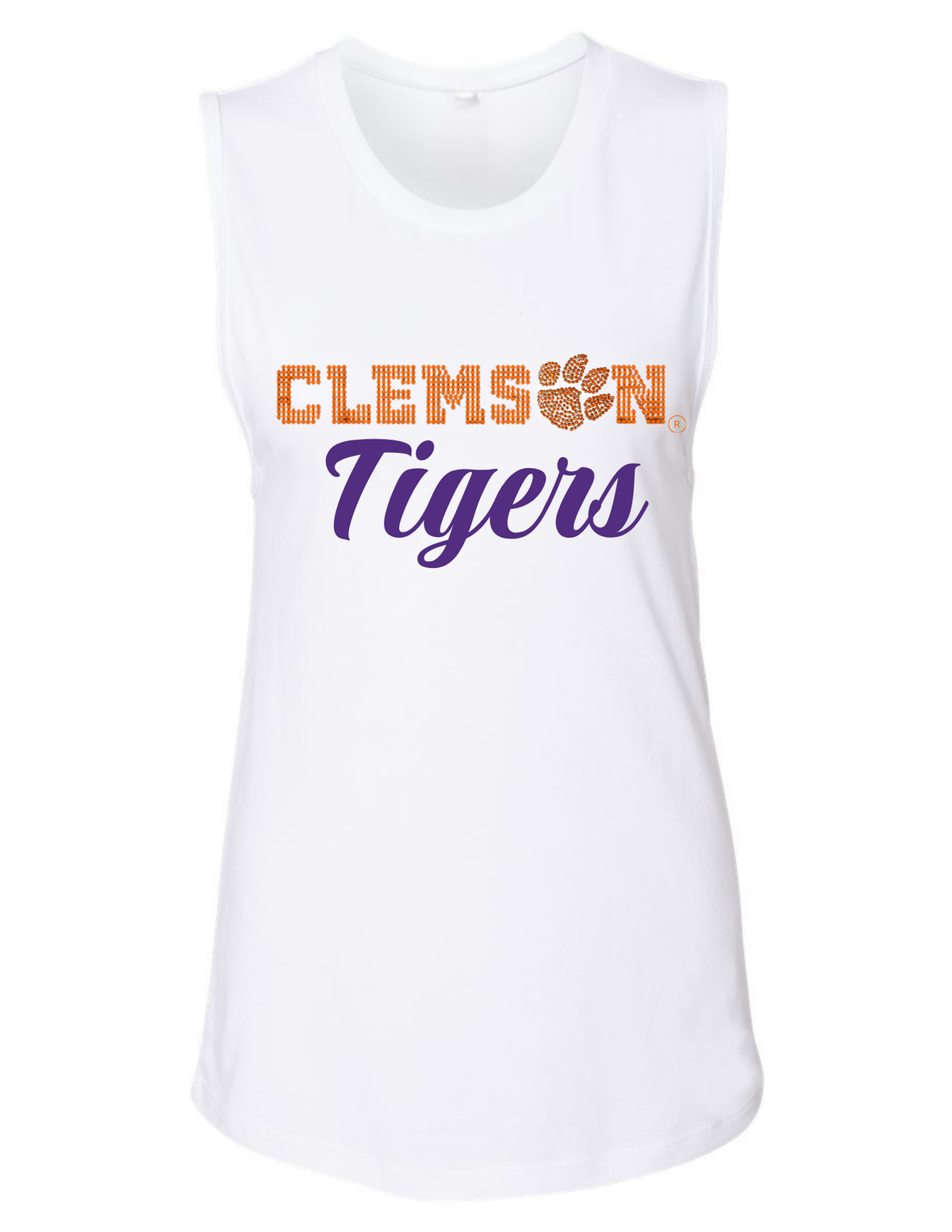 Clemson University Tigers Script Tank Top