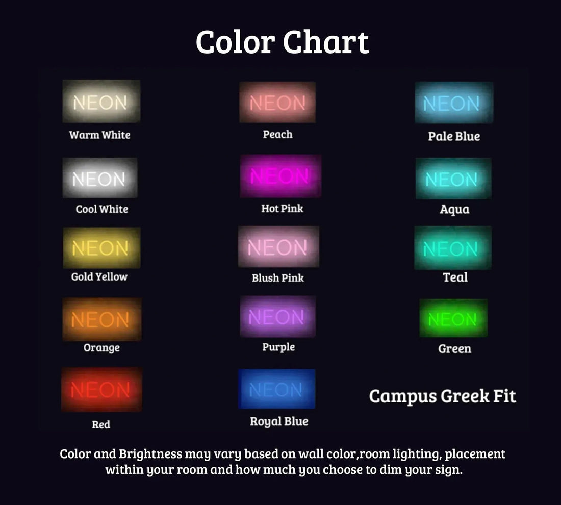 Alpha Gamma Delta Greek Letters LED Neon Sign w/ Dimmer