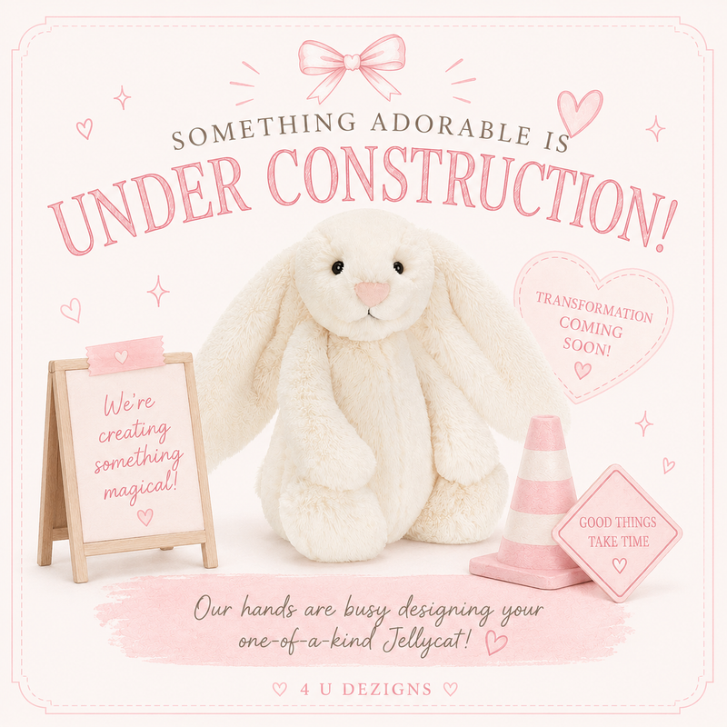 Delta Zeta Fully Custom Jellycat Bunny