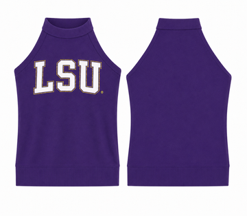 LSU Bedazzled Halter