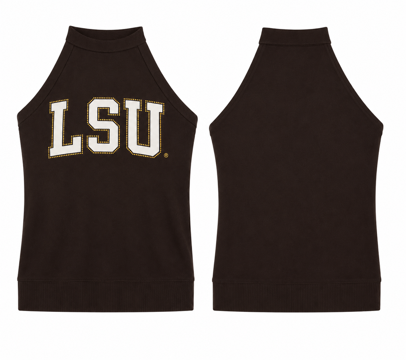 LSU Bedazzled Halter