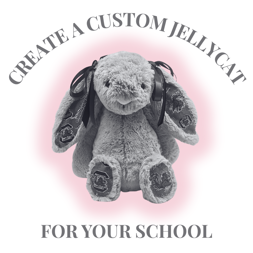 Kansas State University Custom College Jellycat Bashful Bunny