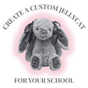 Kansas State University Custom College Jellycat Bashful Bunny