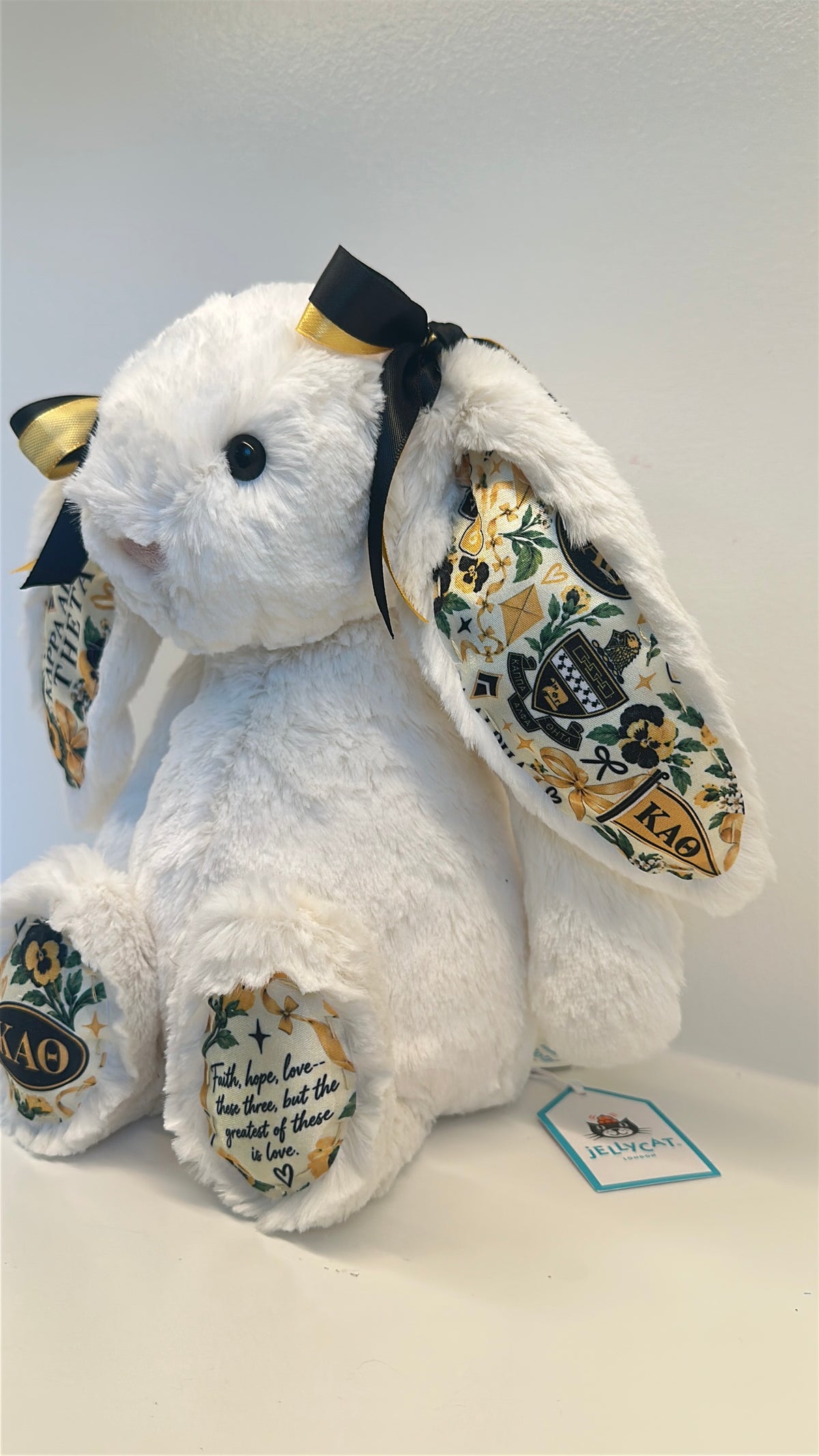 Kappa Alpha Theta Sorority Jellycat Bunny