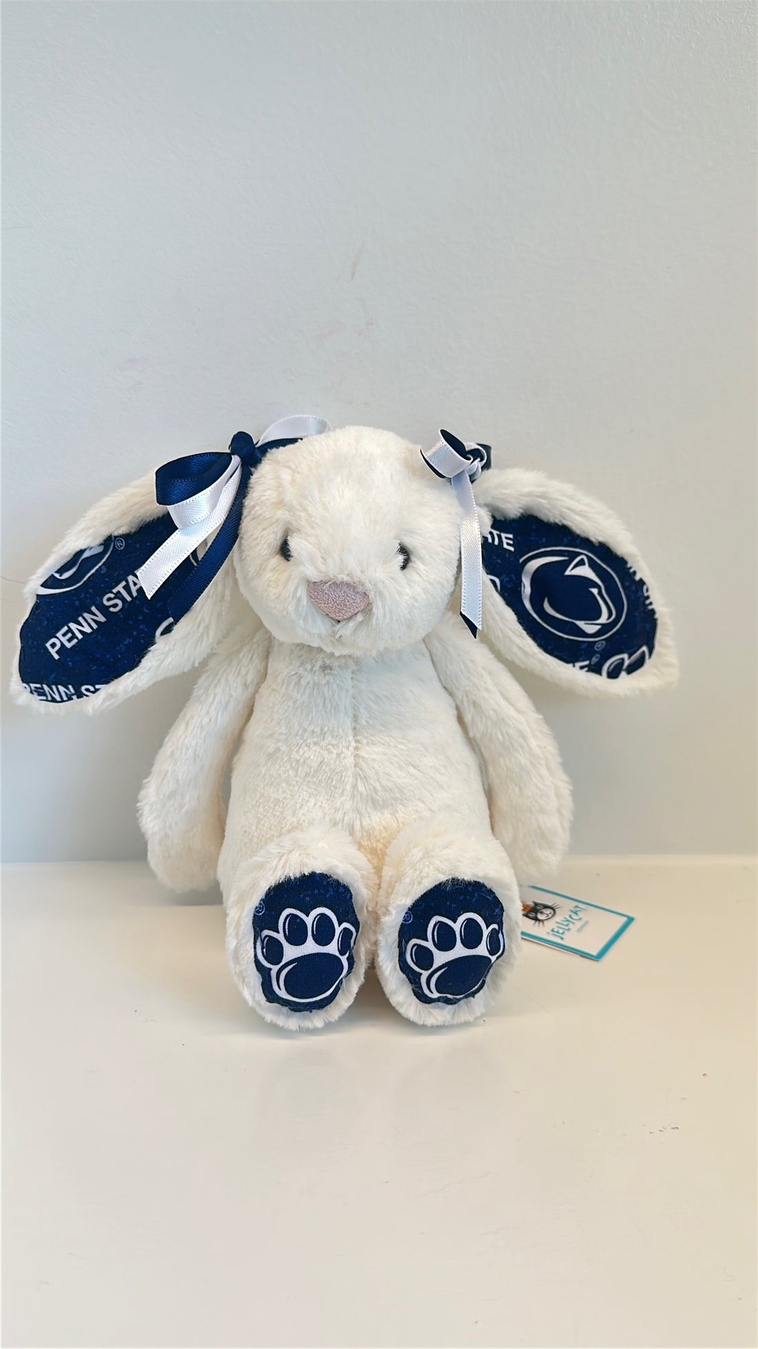 Penn State University Custom College Jellycat Bashful Bunny