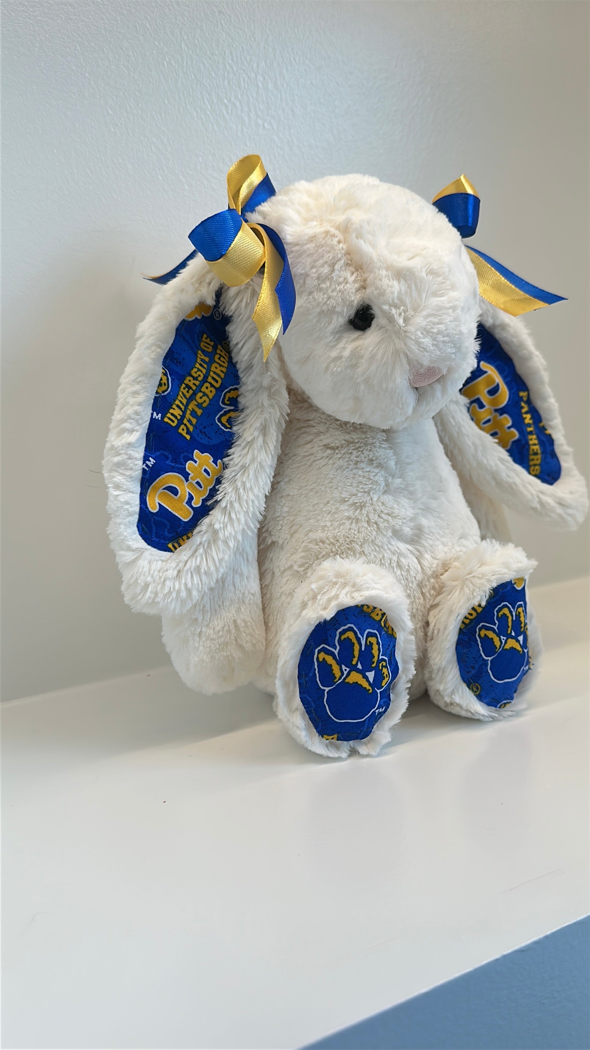 University of Pittsburgh Custom College Jellycat Bashful Bunny