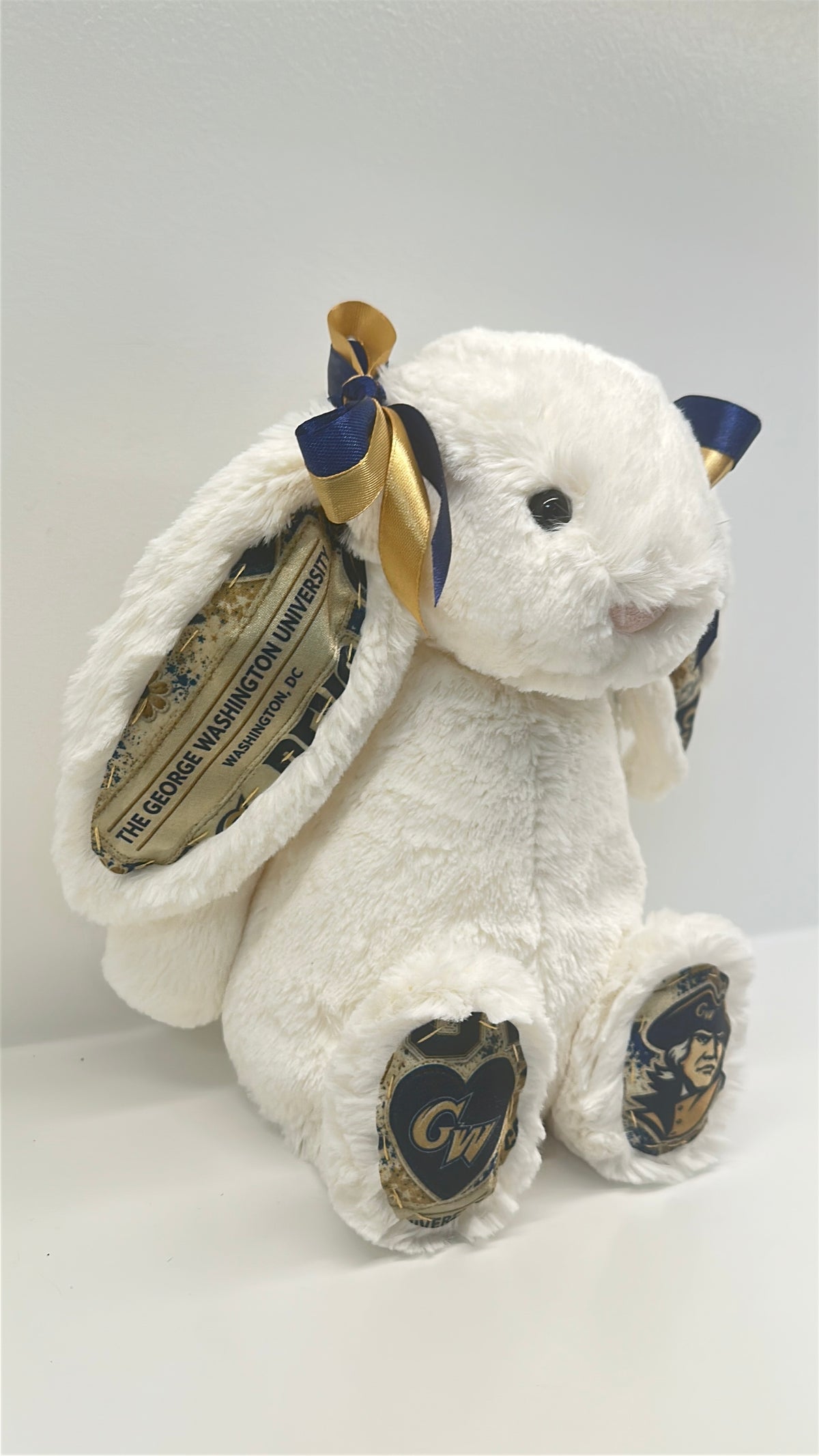 George Washington University (GW) Fully Custom College Jellycat Bunny