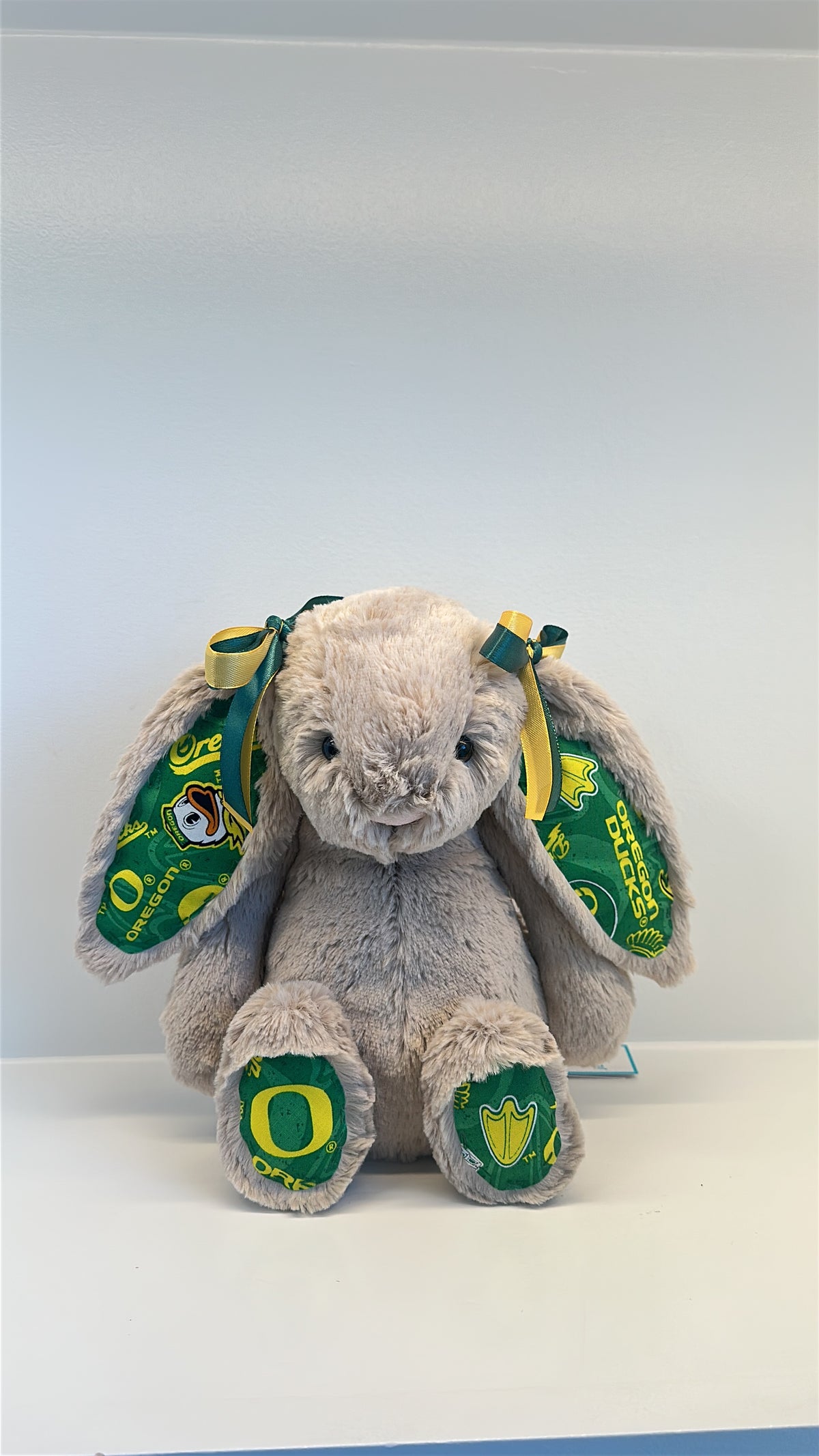University of Oregon Custom College Jellycat Bashful Bunny