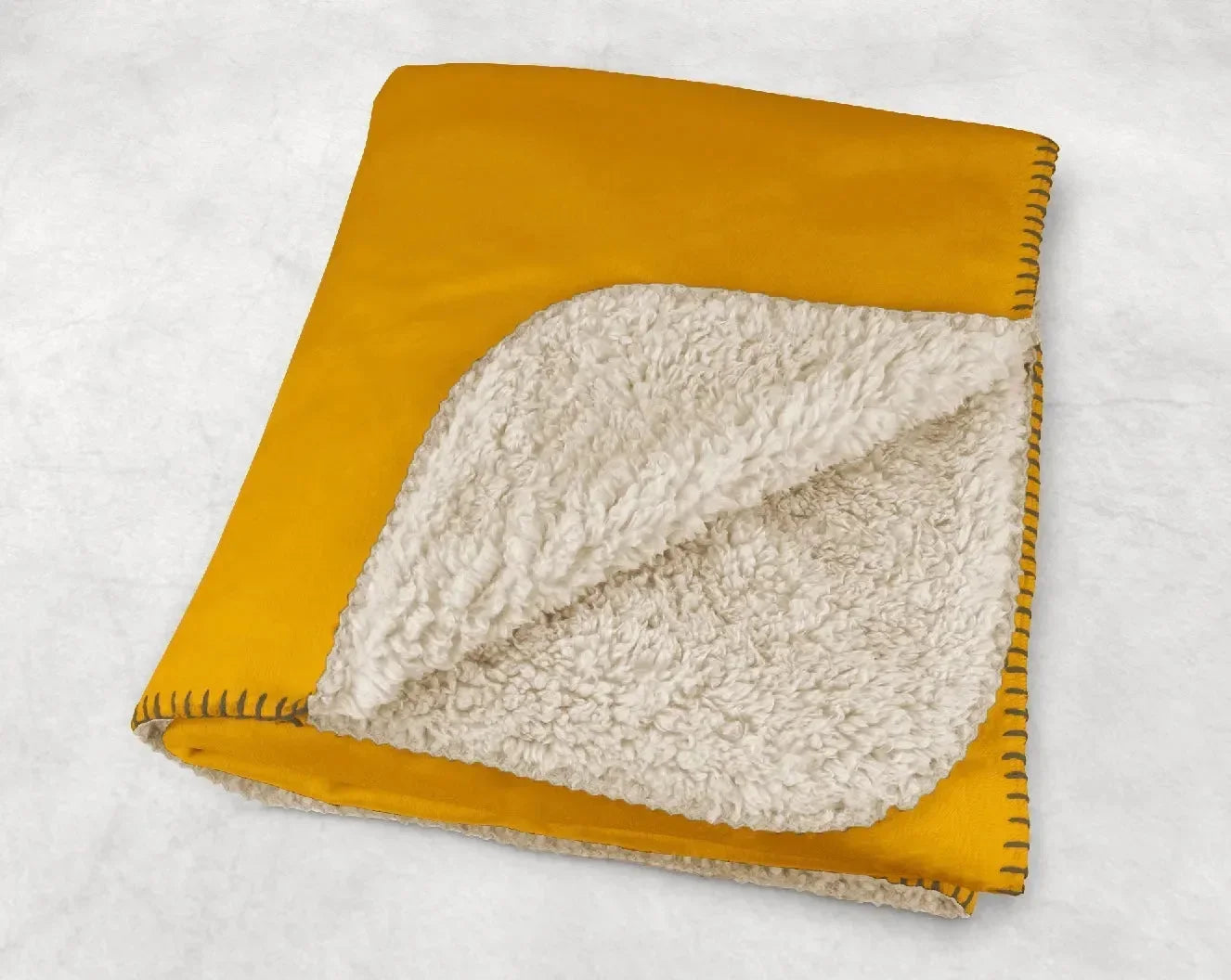Phi Chi Theta XL 60x80 Sherpa Blanket - Gold