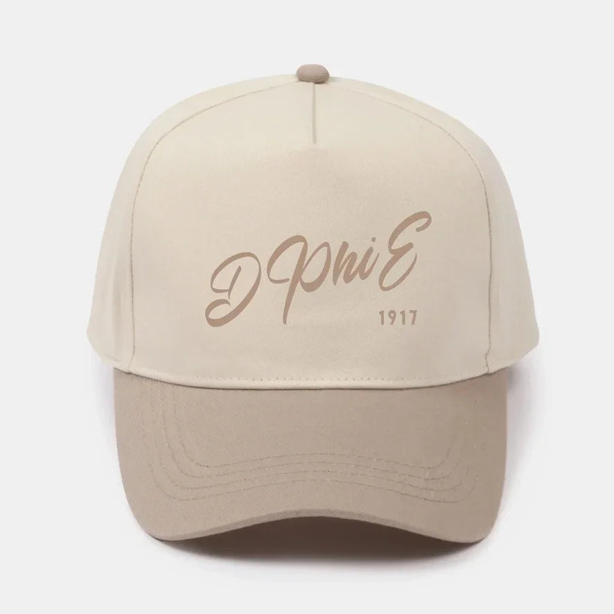 DPHIE Embroidered Two-Tone Baseball Cap | Hat - Script 1917