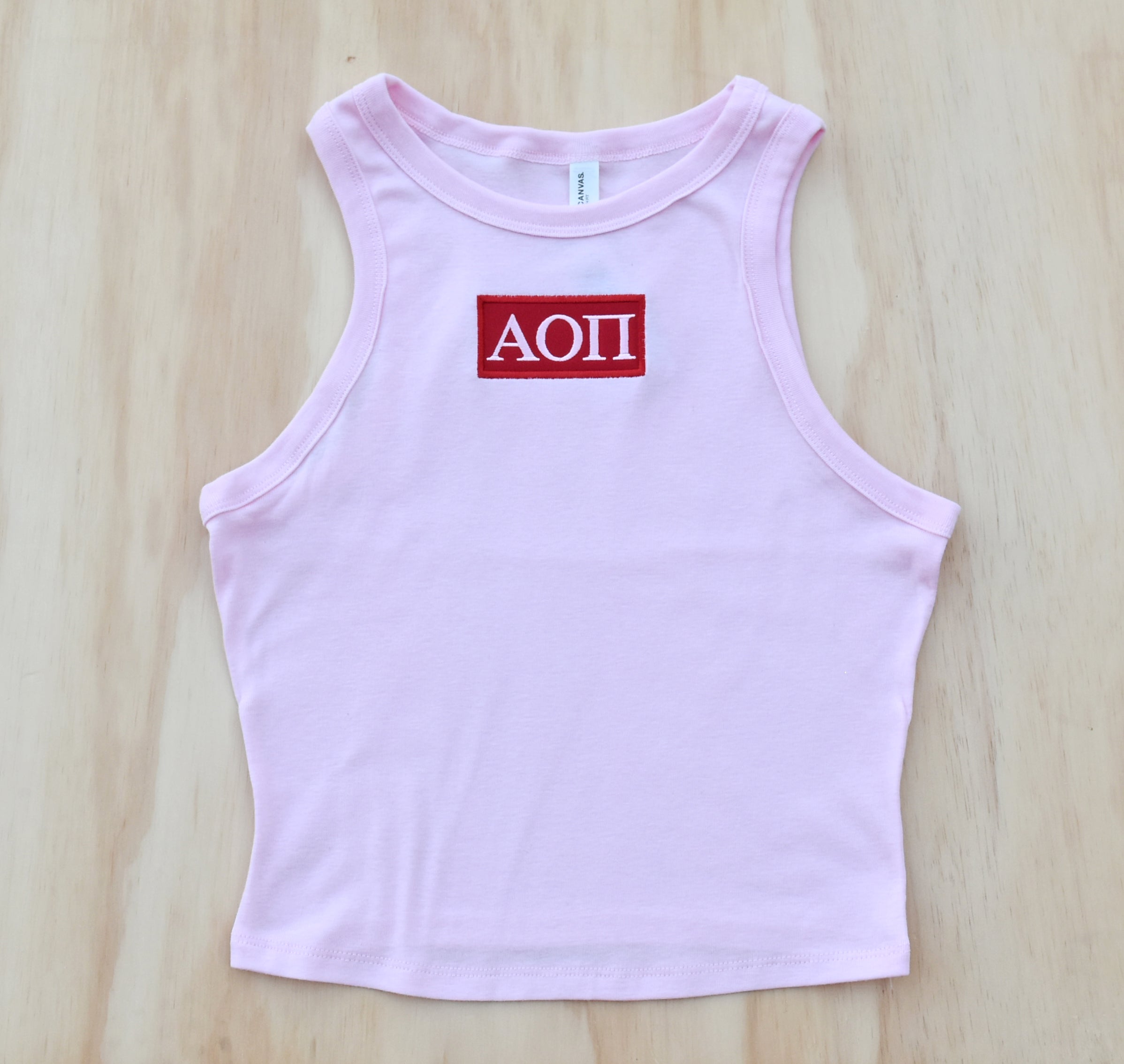 AOPi Patch Crop Tank