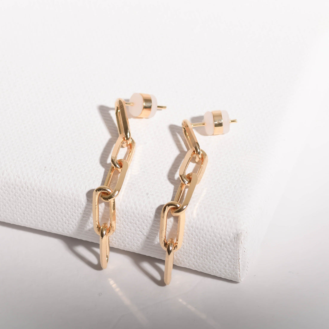 Views & Co. PaperClip Link Earrings