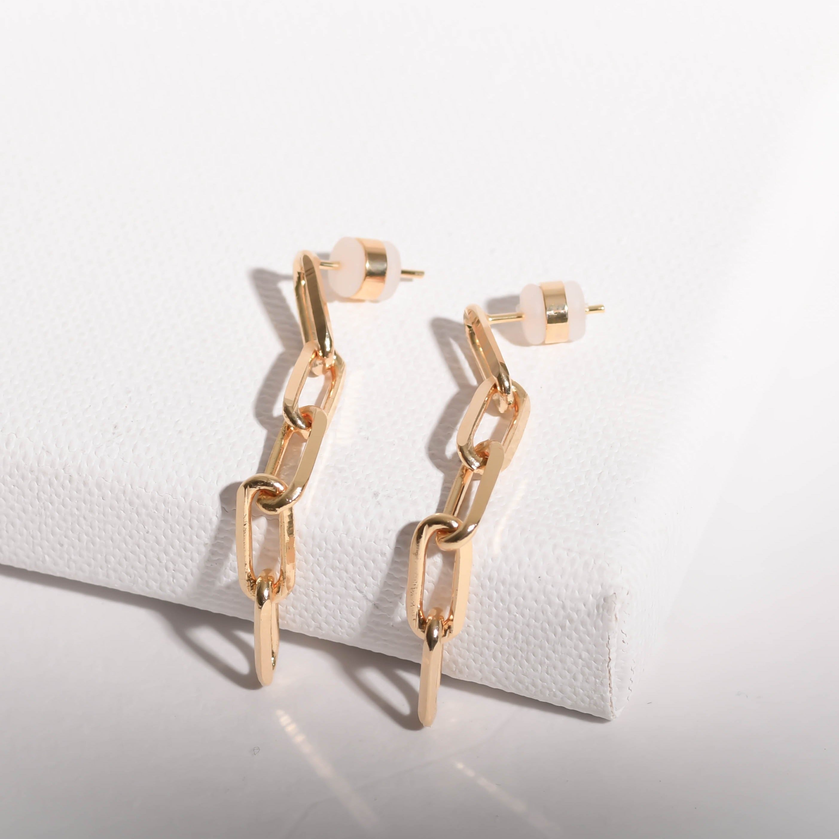 Views & Co. PaperClip Link Earrings