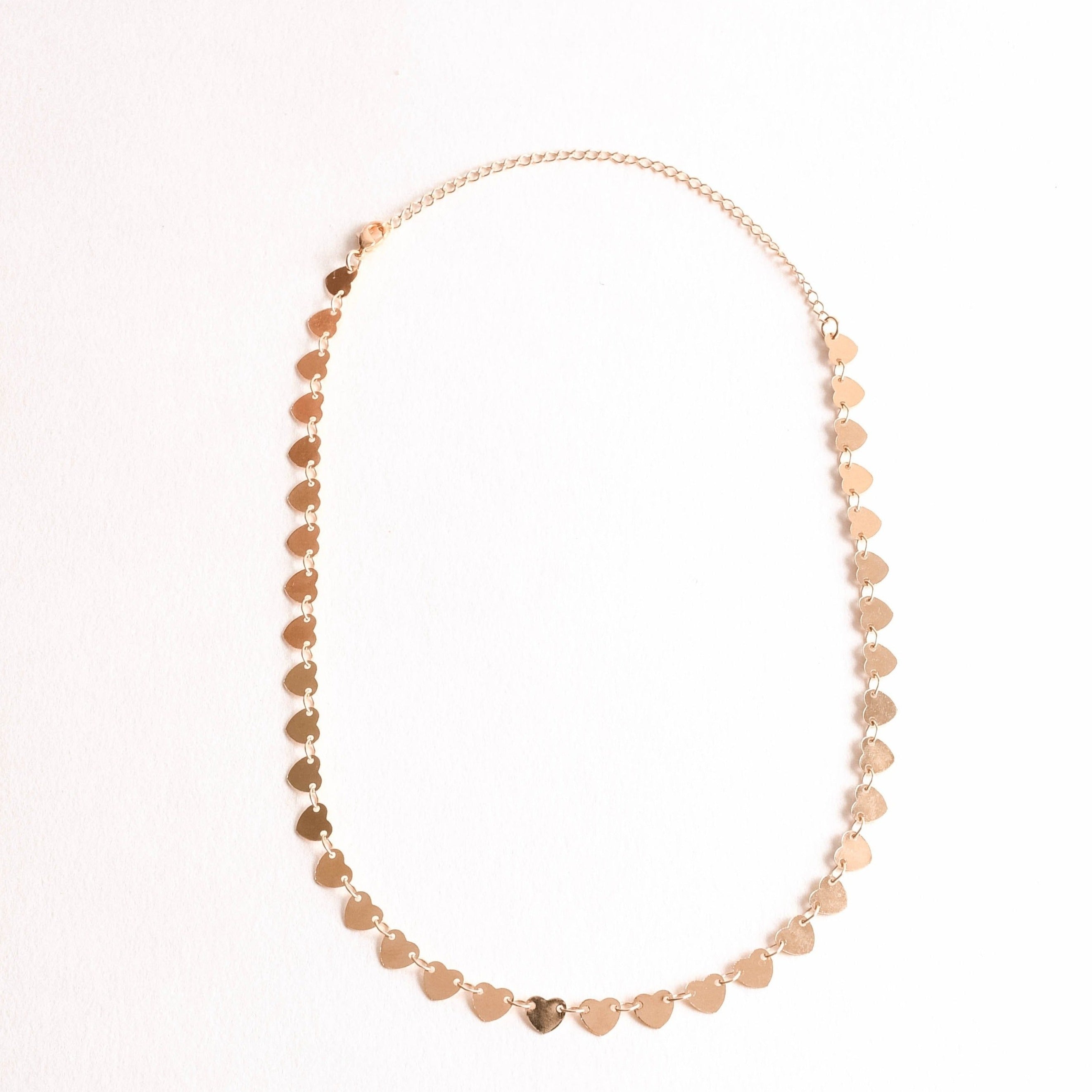 Views & Co. Repeating Love Choker Necklace