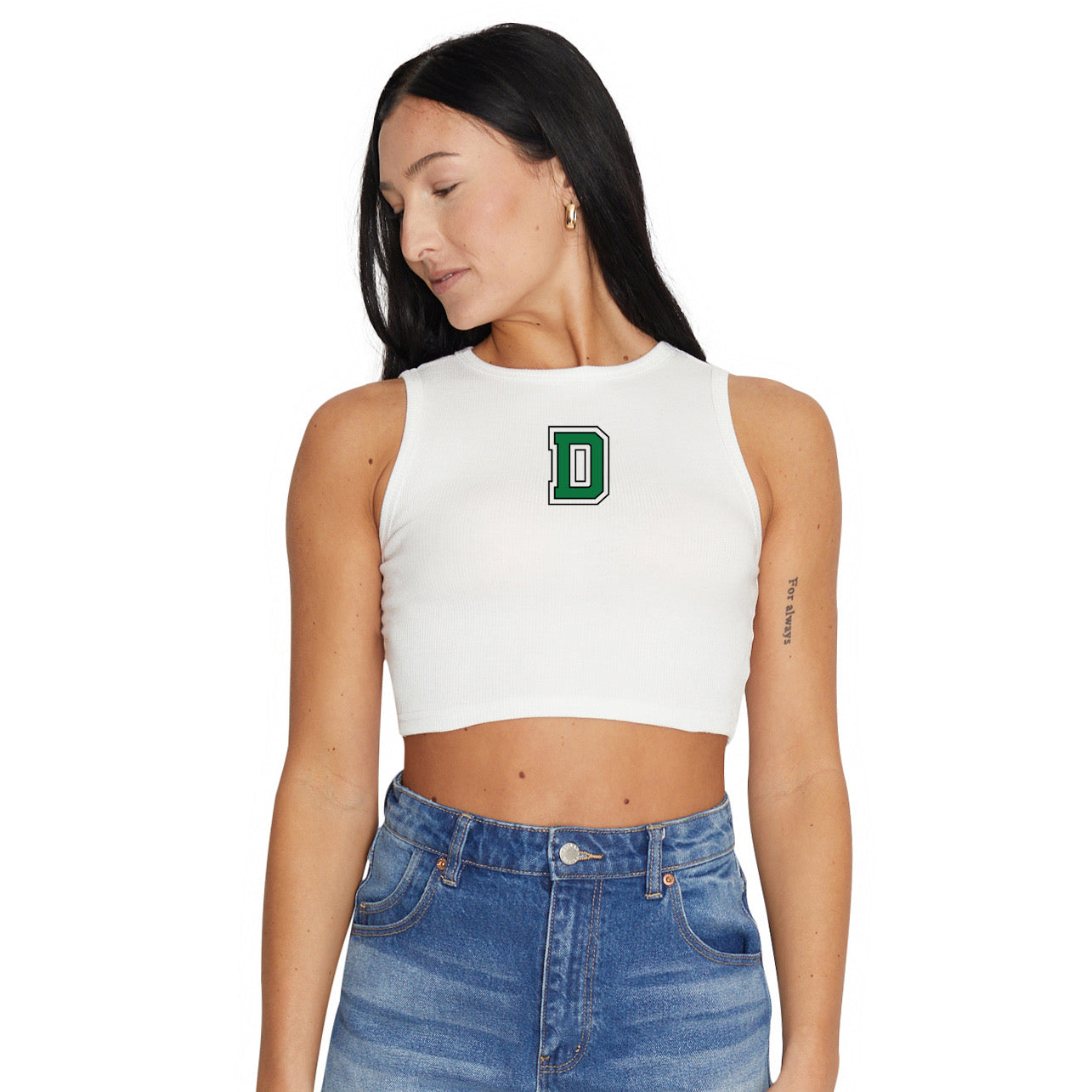 Dartmouth College Touchdown Ribbed Tank