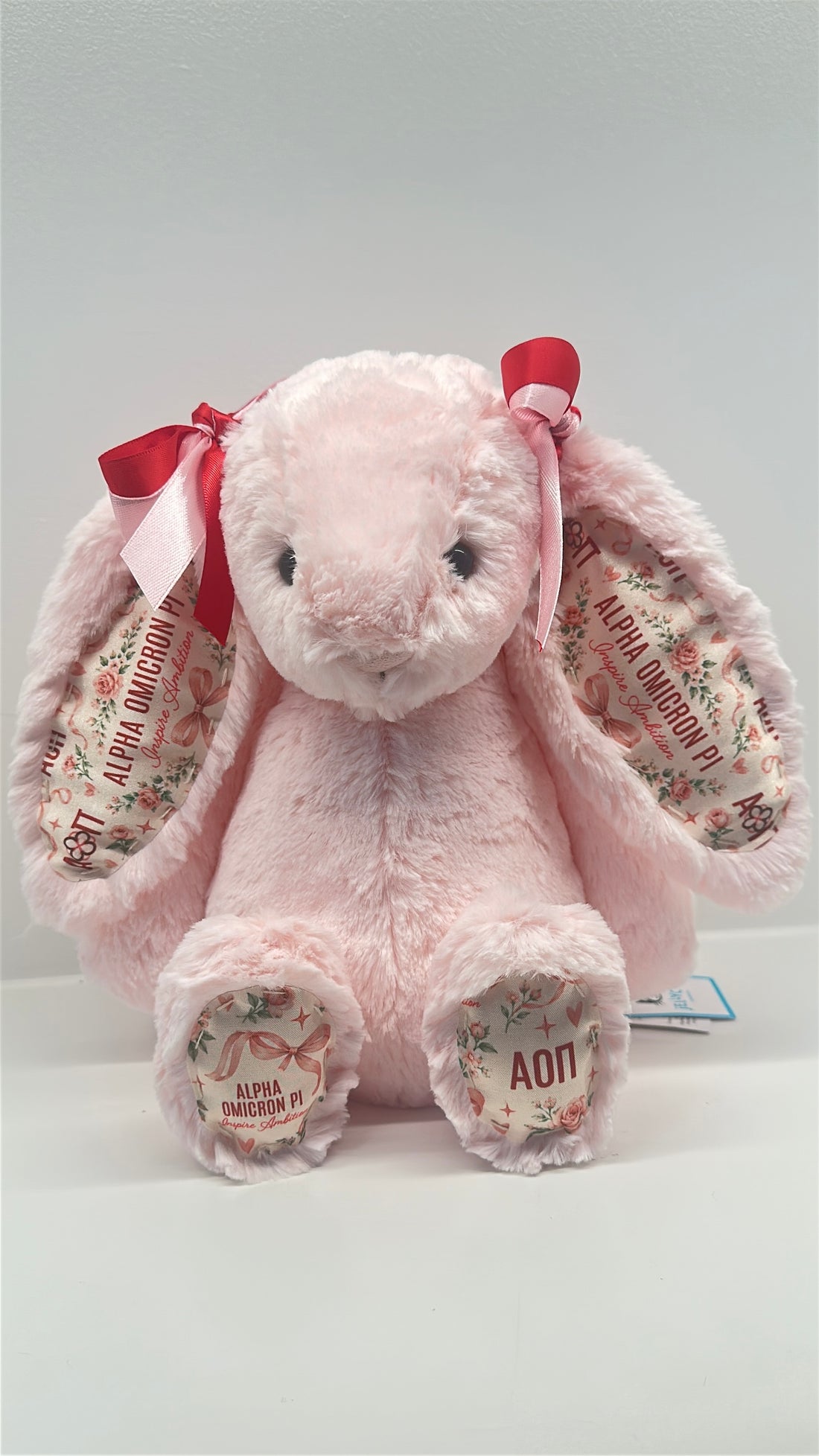 Alpha Omicron Pi (AOP) Sorority Jellycat Bunny
