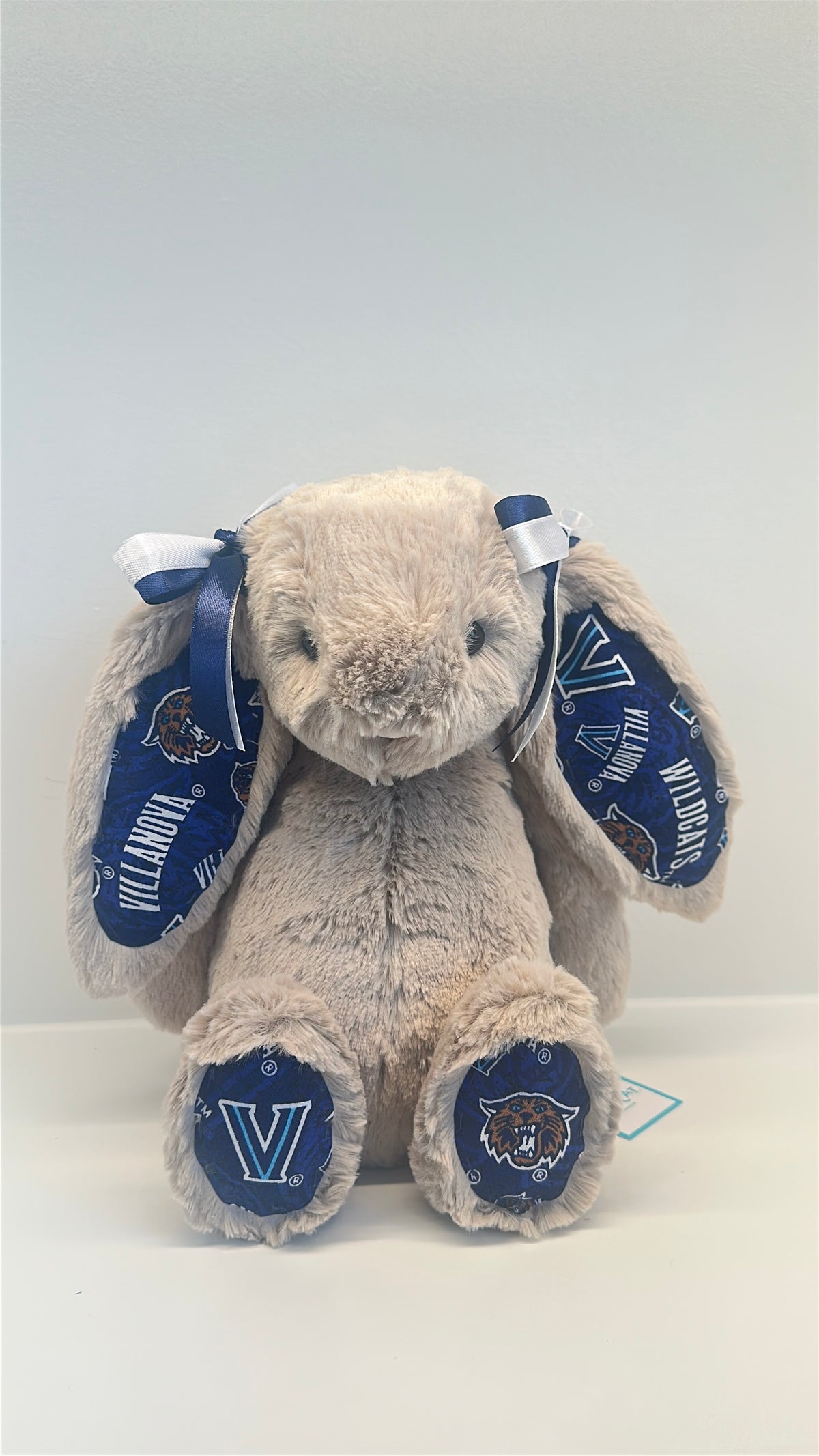 Villanova Custom College Jellycat Bashful Bunny