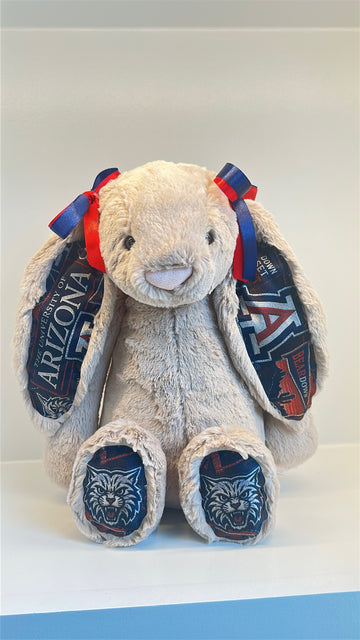University of Arizona Custom College Jellycat Bunny