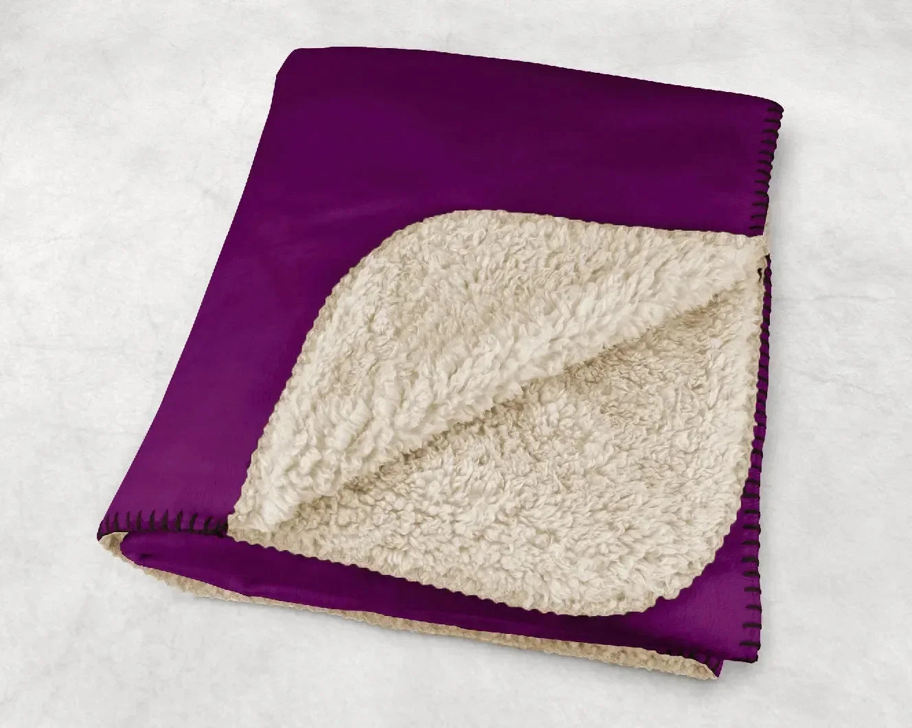 Phi Chi Theta XL 60x80 Sherpa Blanket - Purple Primary