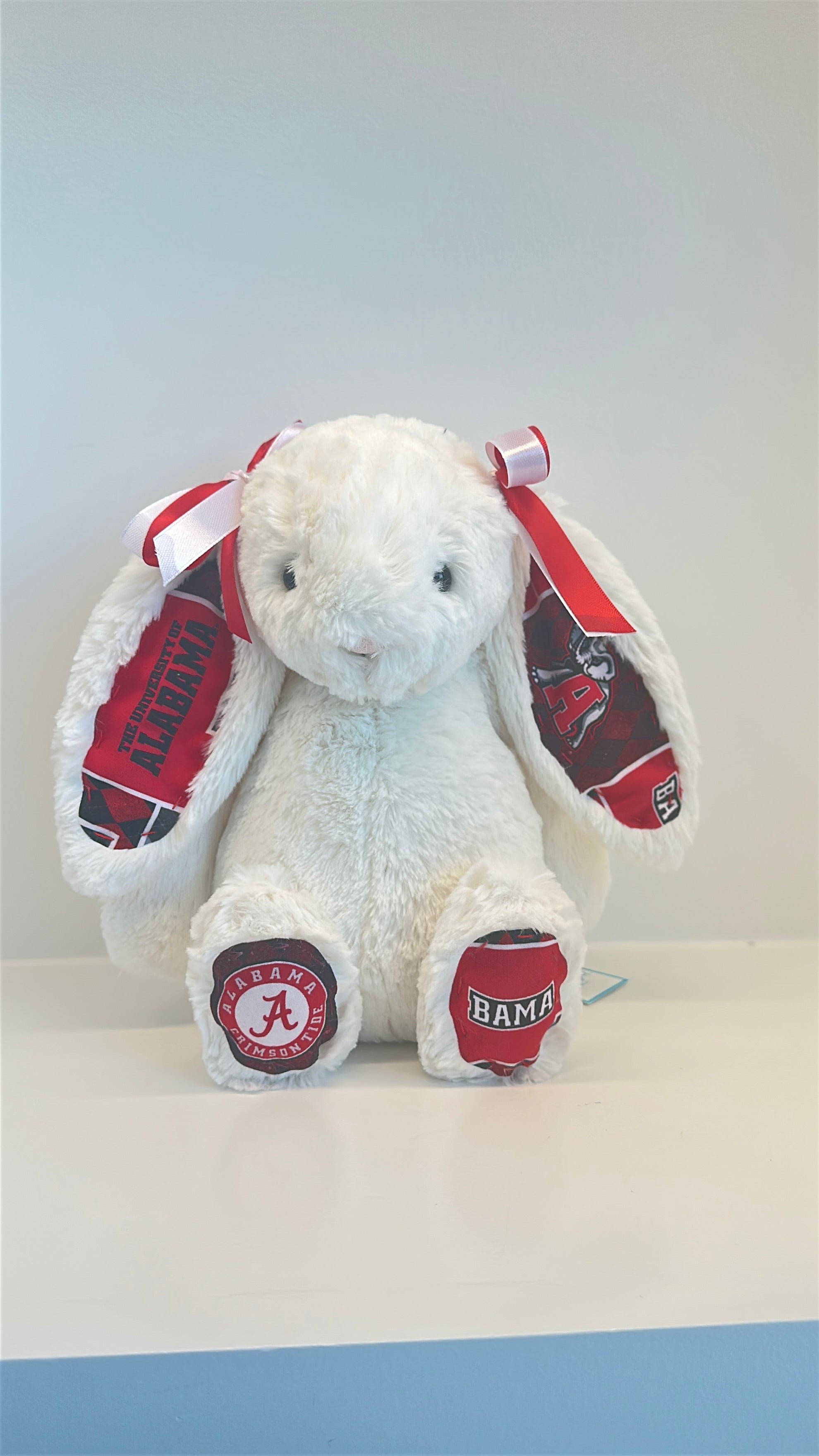 University of Alabama Custom College Jellycat Bashful Bunny