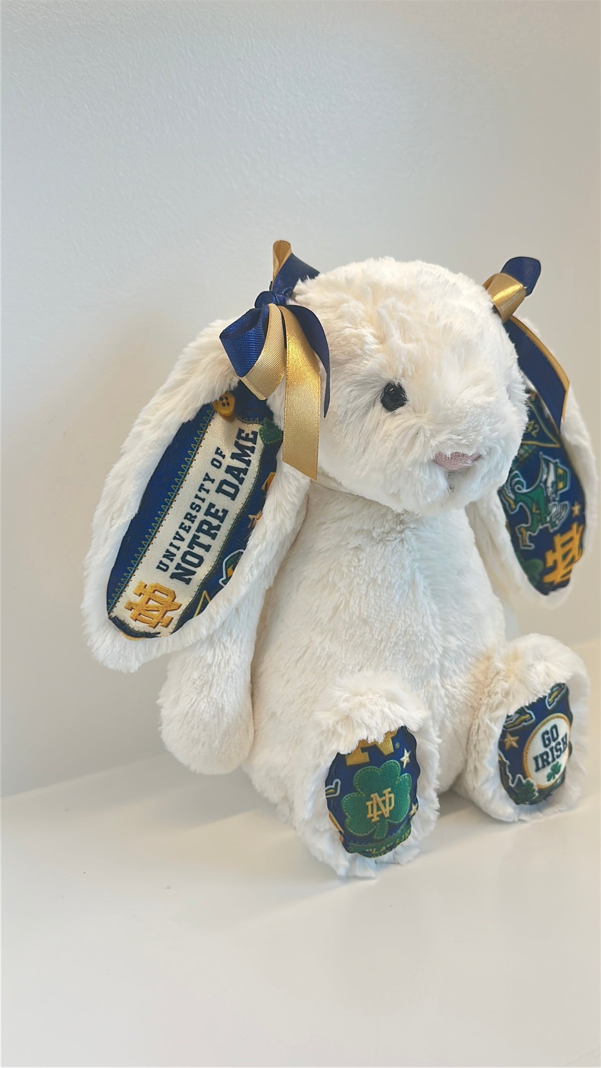 University of Notre Dame Custom College Jellycat Bashful Bunny