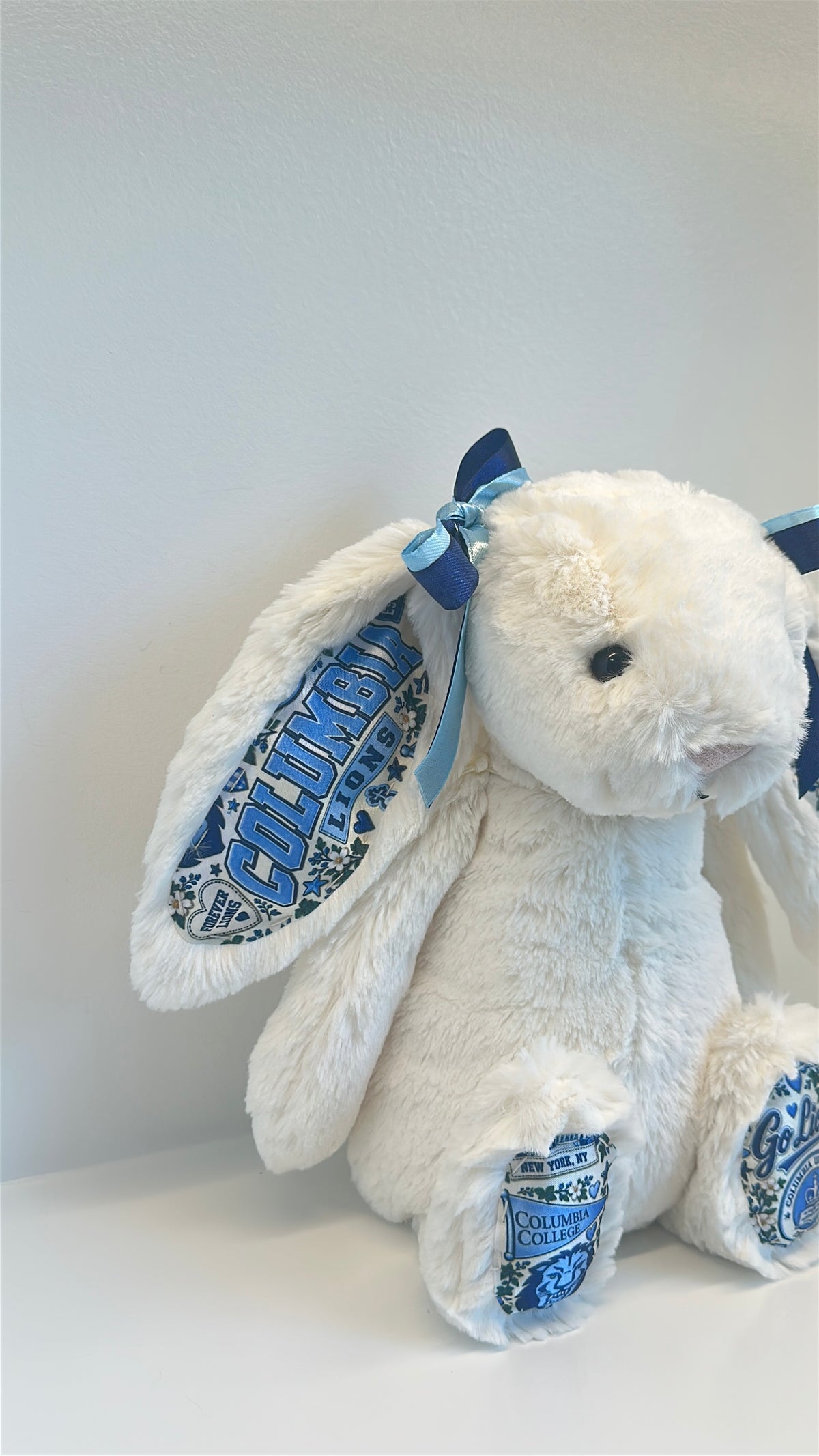 Columbia University Fully Custom Jellycat Bunny