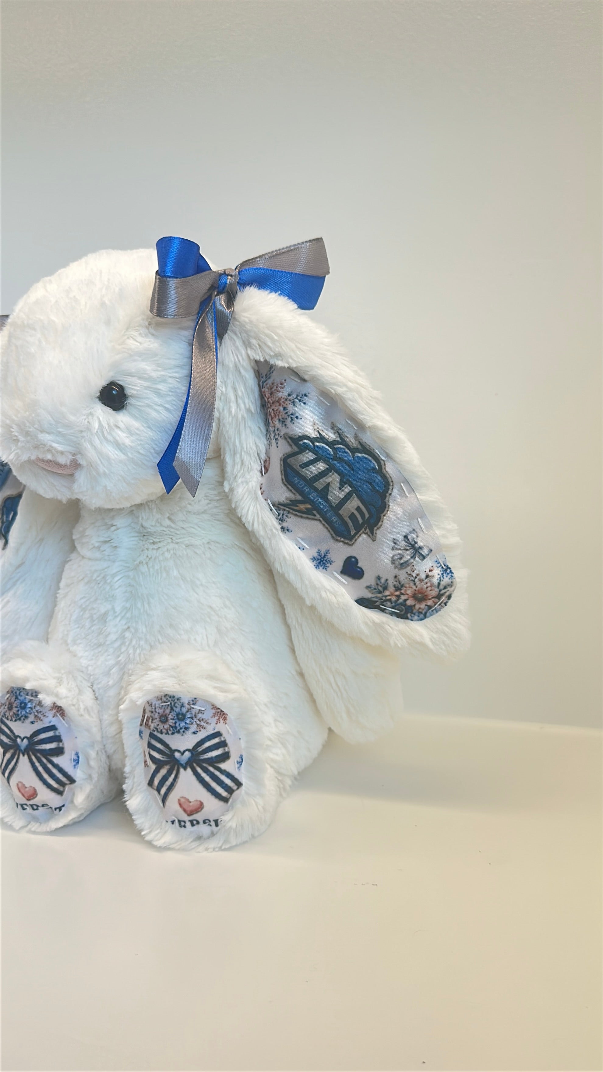 University of New England (UNE) Fully Custom College Jellycat Bunny