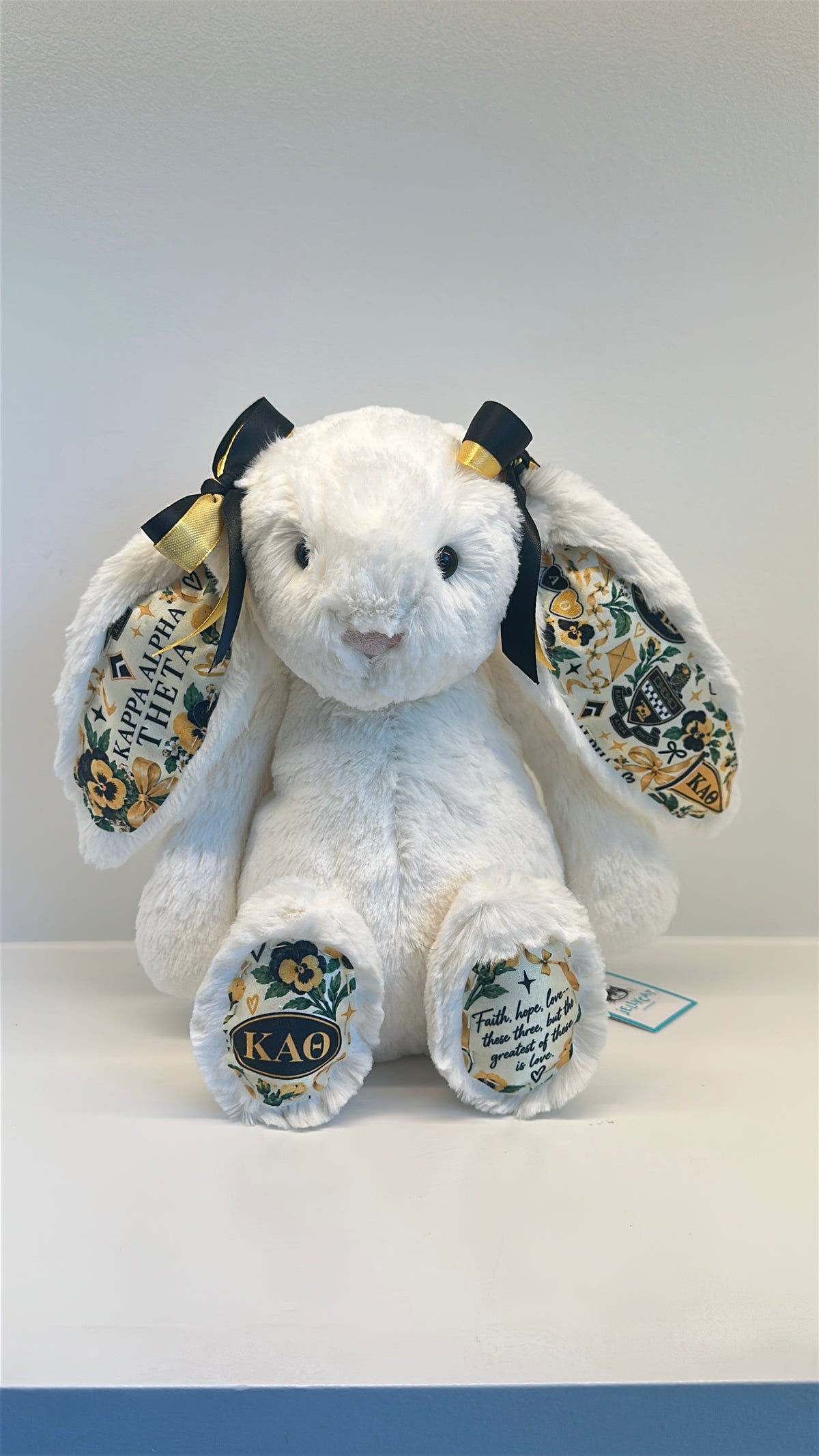 Kappa Alpha Theta Sorority Jellycat Bunny