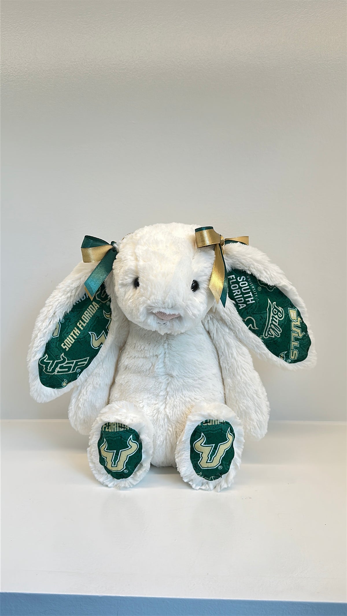 University of South Florida (USF) Custom College Jellycat Bashful Bunny