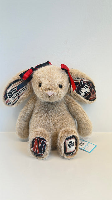 Northeastern University Custom College Jellycat Bunny