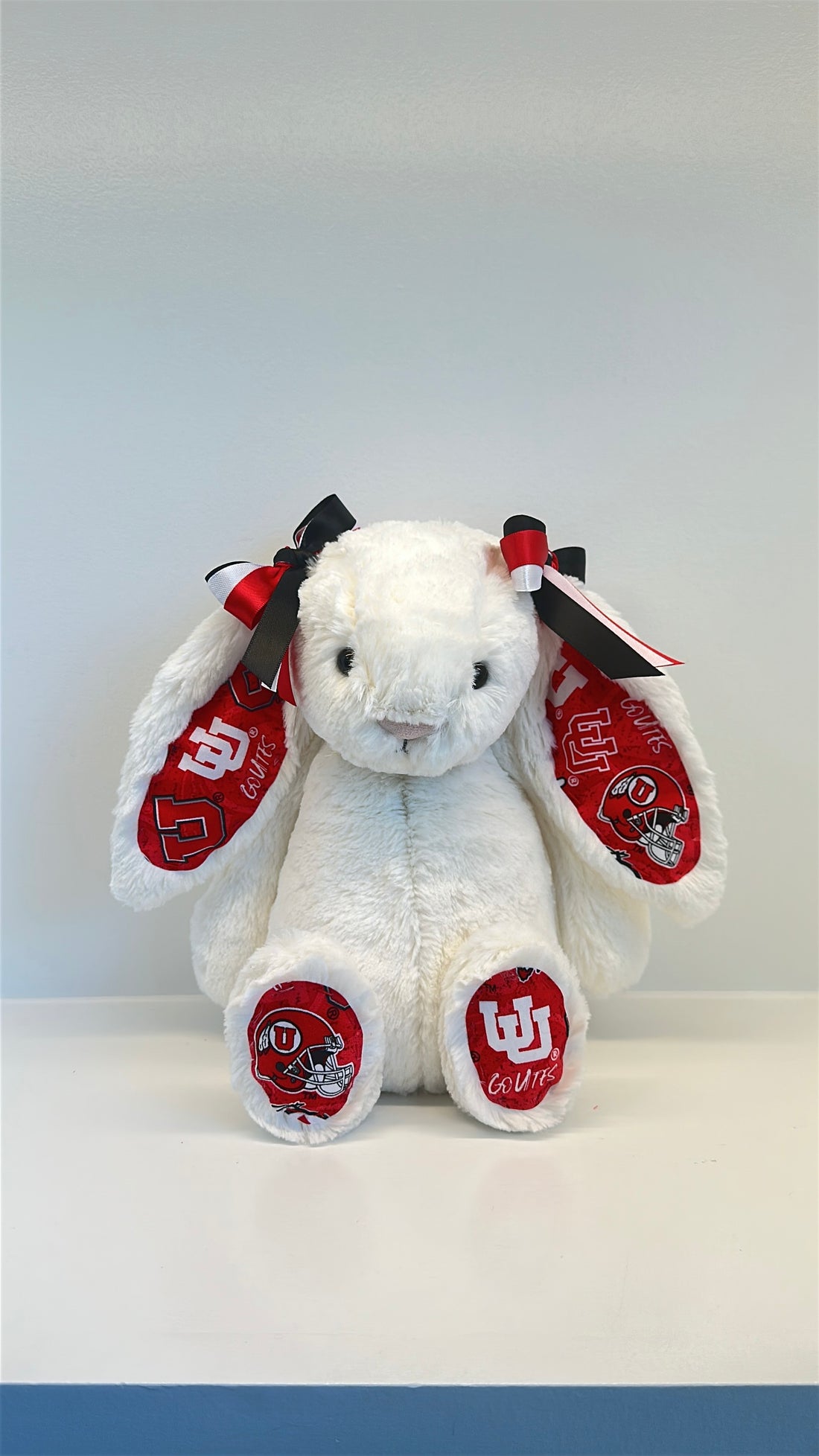 University of Utah Custom College Jellycat Bashful Bunny
