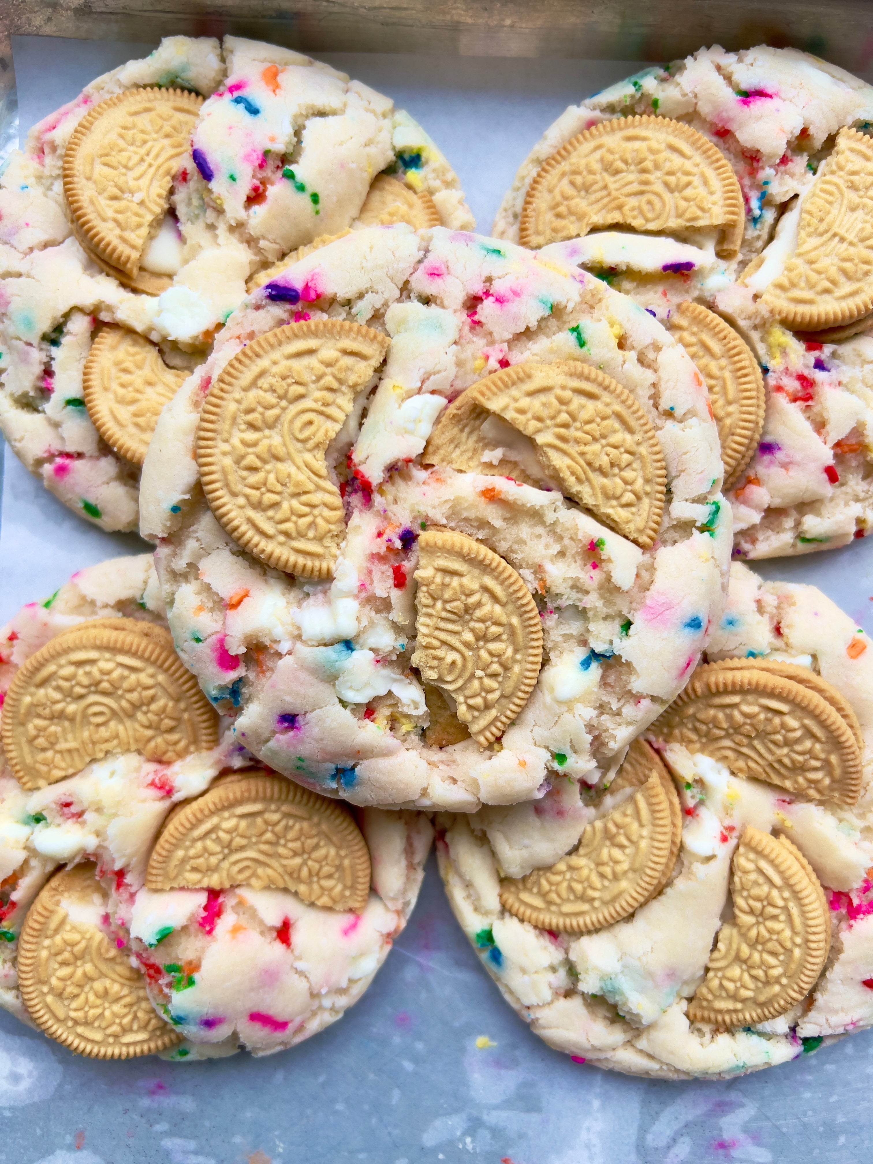 Birthday Cake Cookies