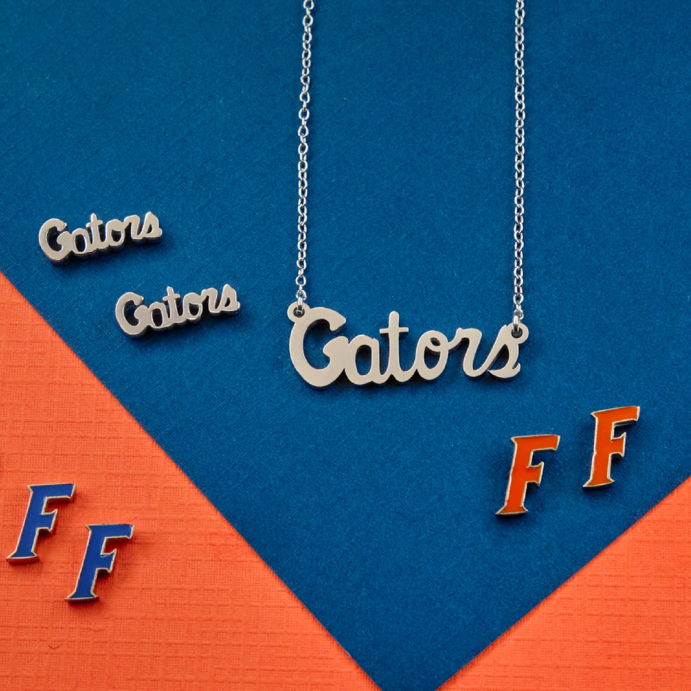 Florida Gators Script Studs