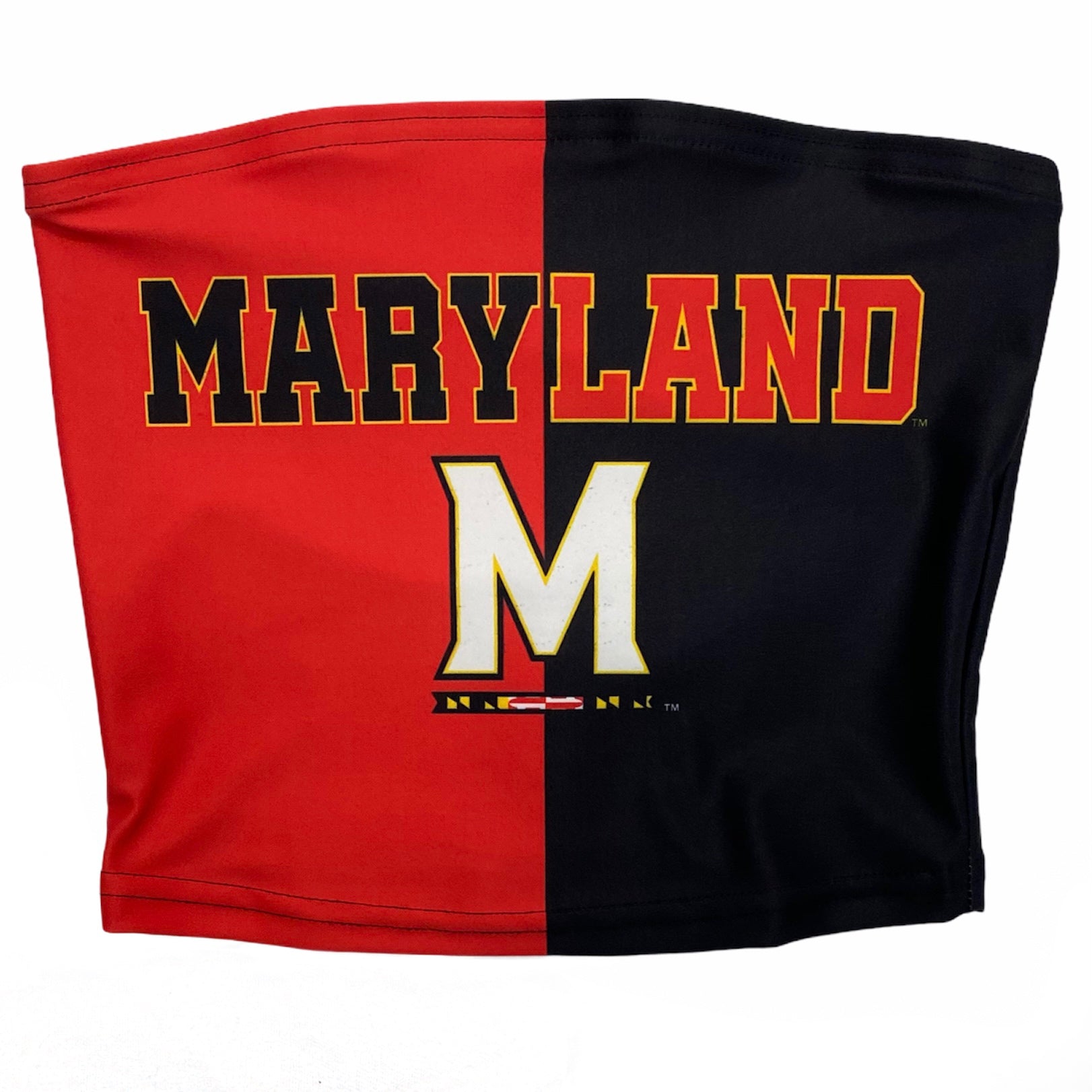 Maryland Terps Two Tone Tube Top
