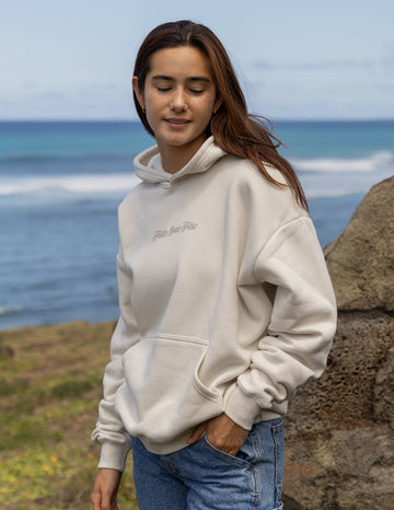 Faith Over Fear Taupe Unisex Hoodie