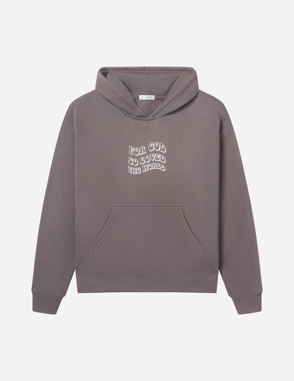 For God So Loved the World Grey Unisex Hoodie