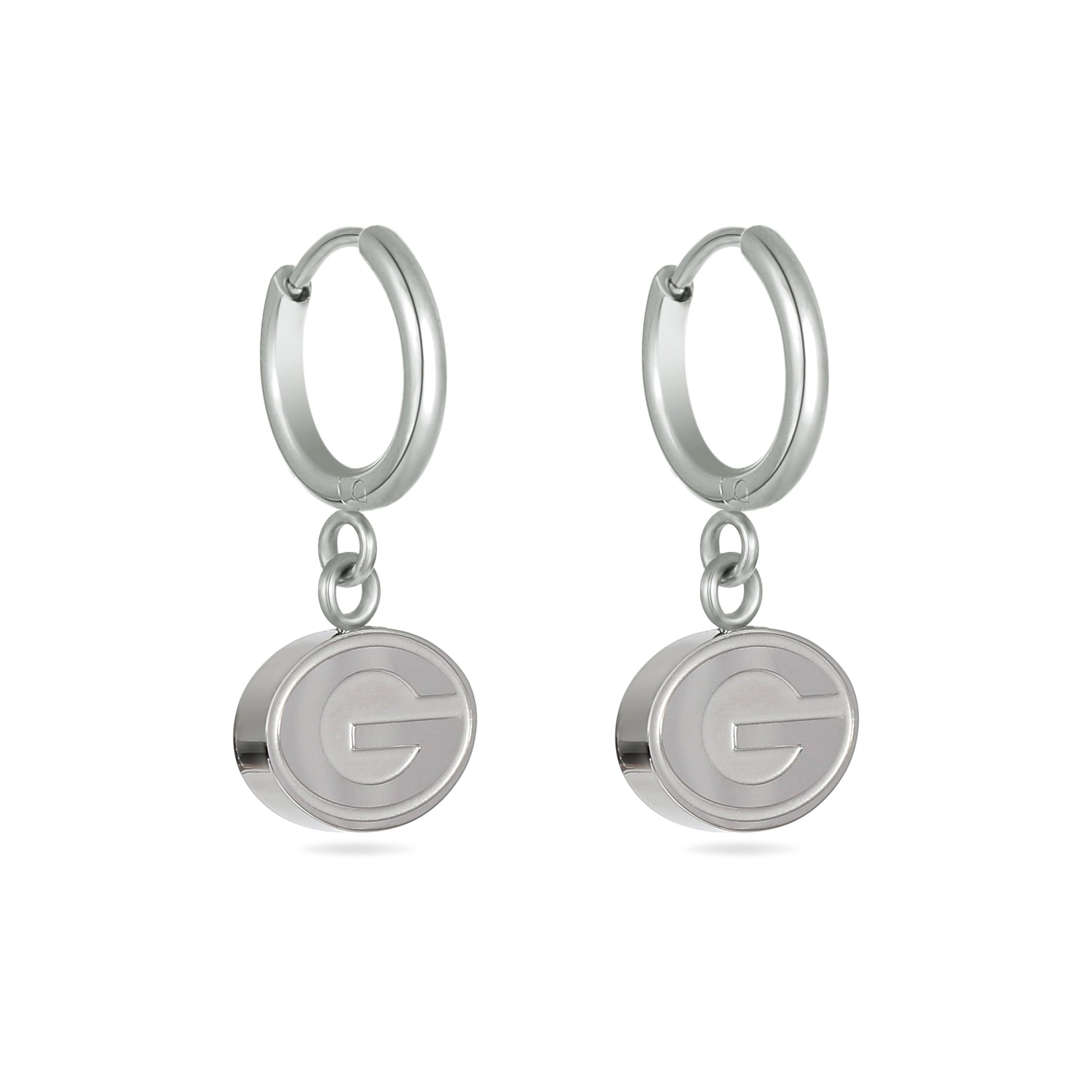 Georgia Huggie Hoops Stainless Steel
