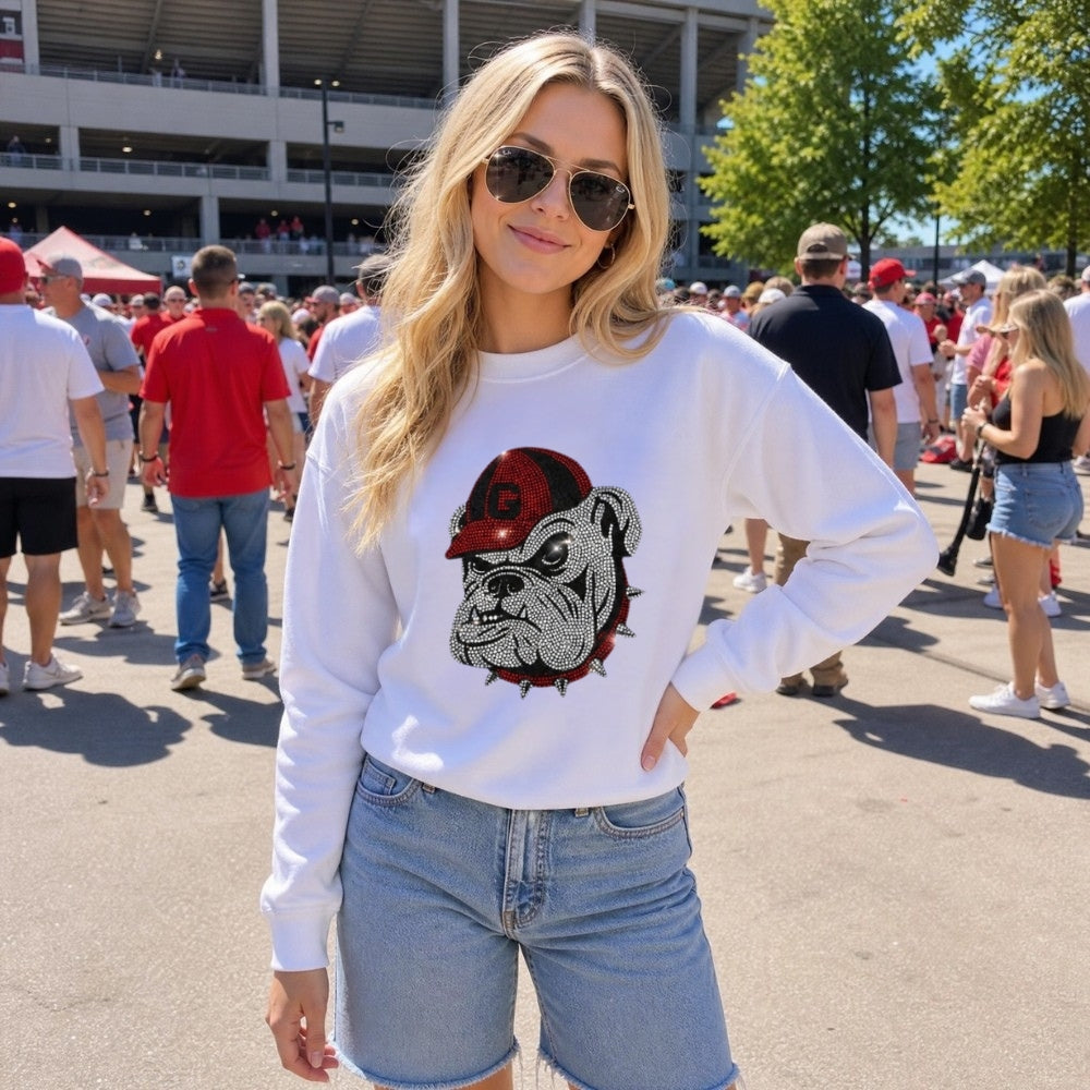 University of Georgia G Bulldog Crewneck Sweatshirt