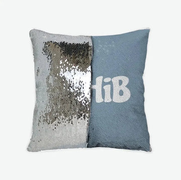 GPhiB Sequin Pillow Cover
