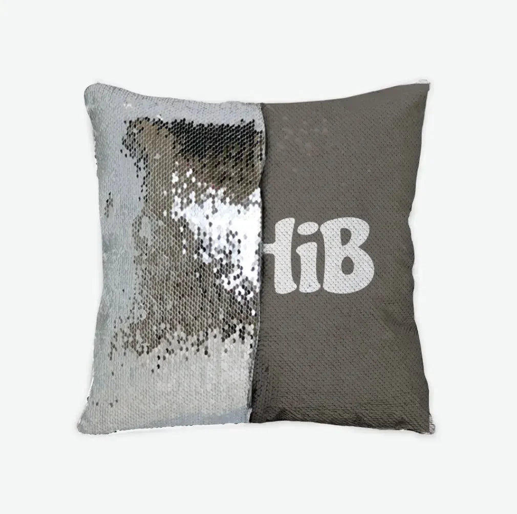 GPhiB Sequin Pillow Cover