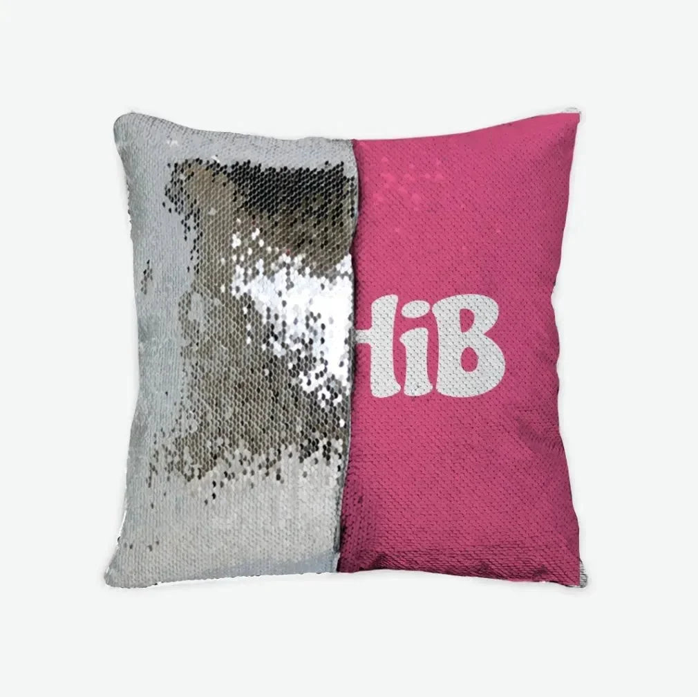 GPhiB Sequin Pillow Cover
