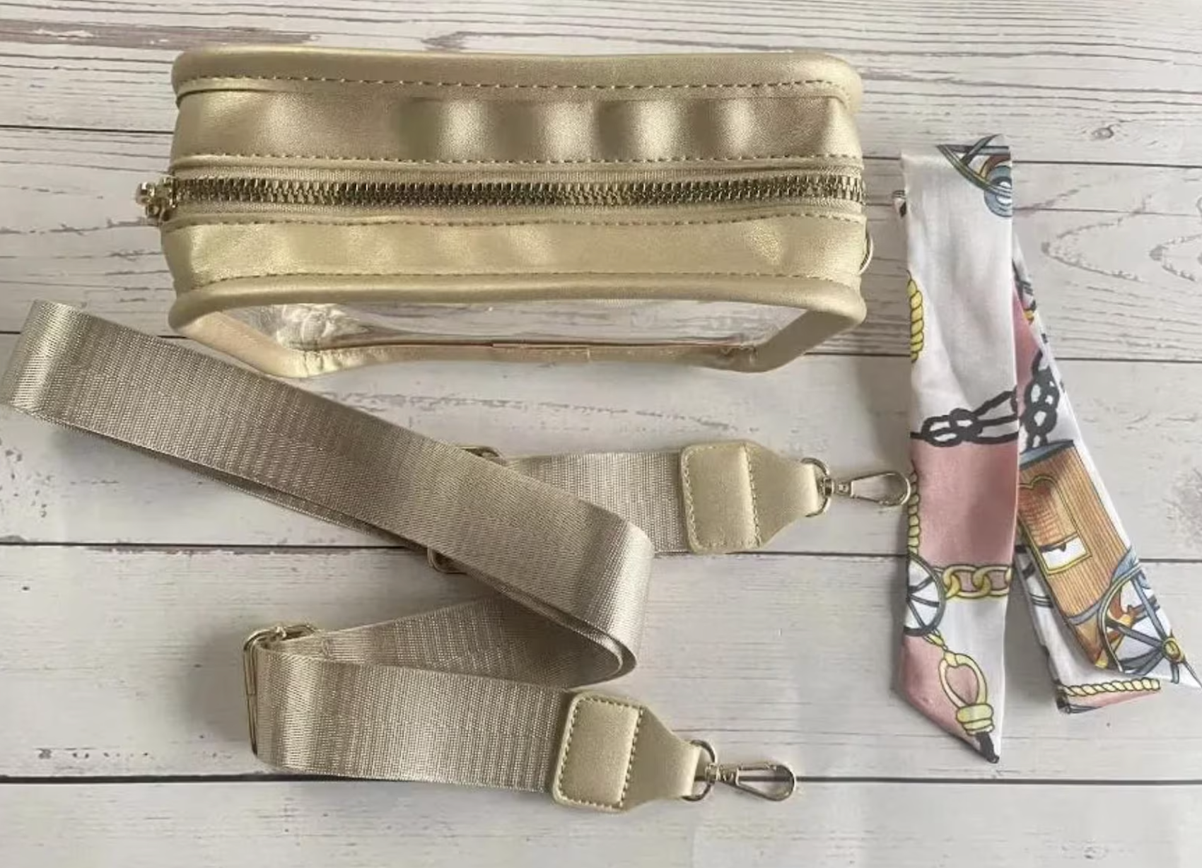 Wake Forest Beaded Purse Strap | Go Deacs Game Day Bag Strap